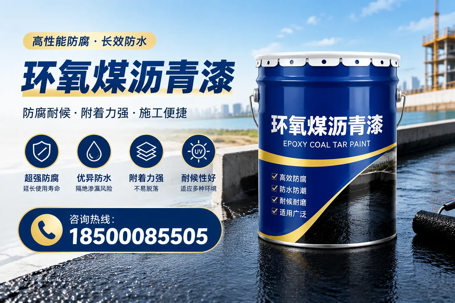 环氧煤沥青漆的优势与应用解析，适合德阳企业选择